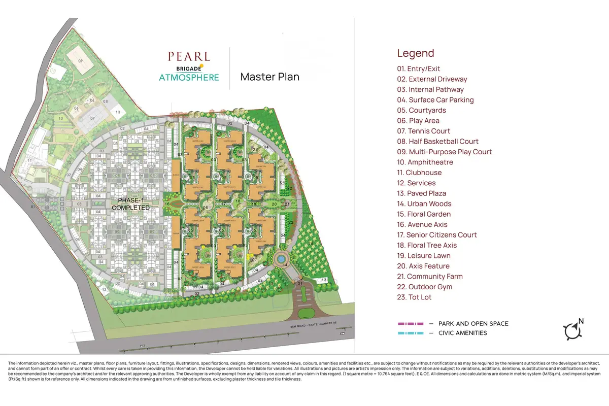 Brigade Atmosphere Pearl Master Plan