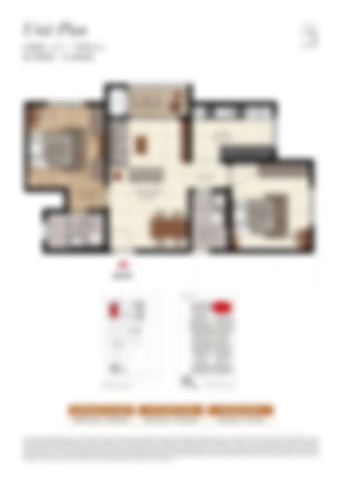Brigade Devanahalli 4 BHK Floor Plan